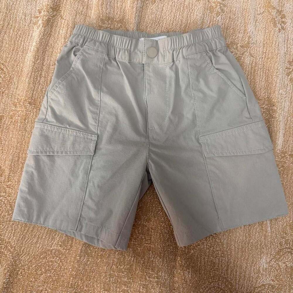 Zara Gray Utility Cargo Shorts